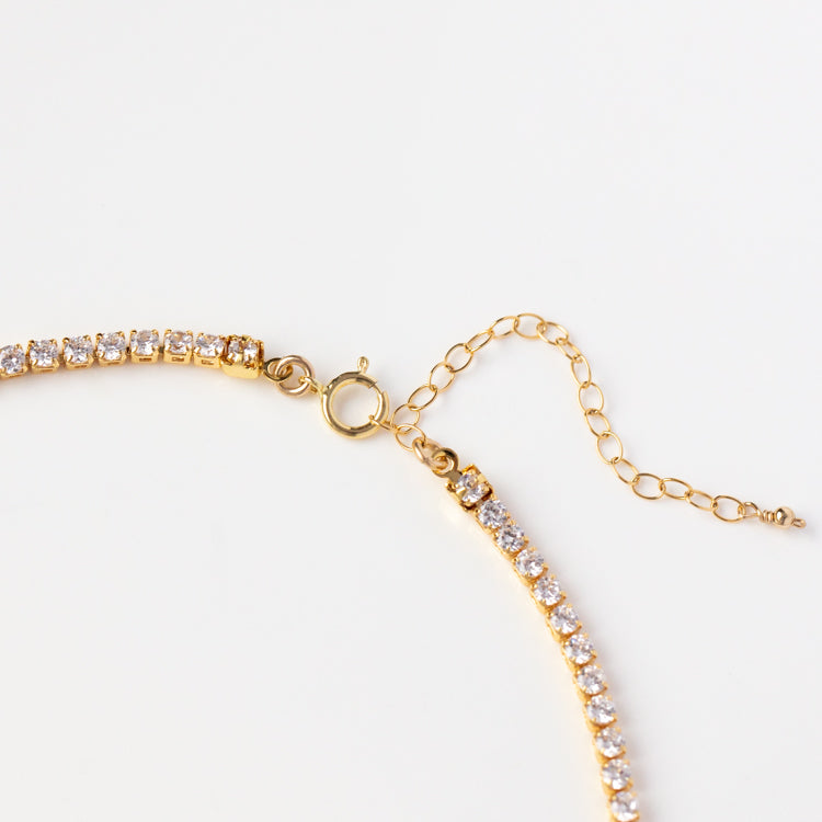90s Baby Tennis Necklace
