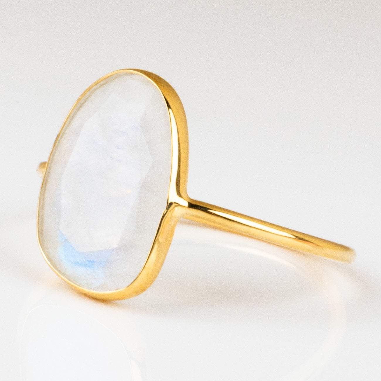 selena slice moonstone ring dainty yellow gold jewelry