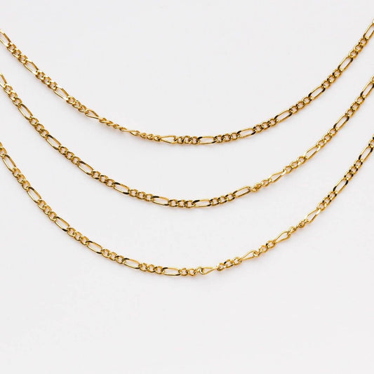 Figaro Chain in Gold - necklaces - Lover's Tempo local eclectic