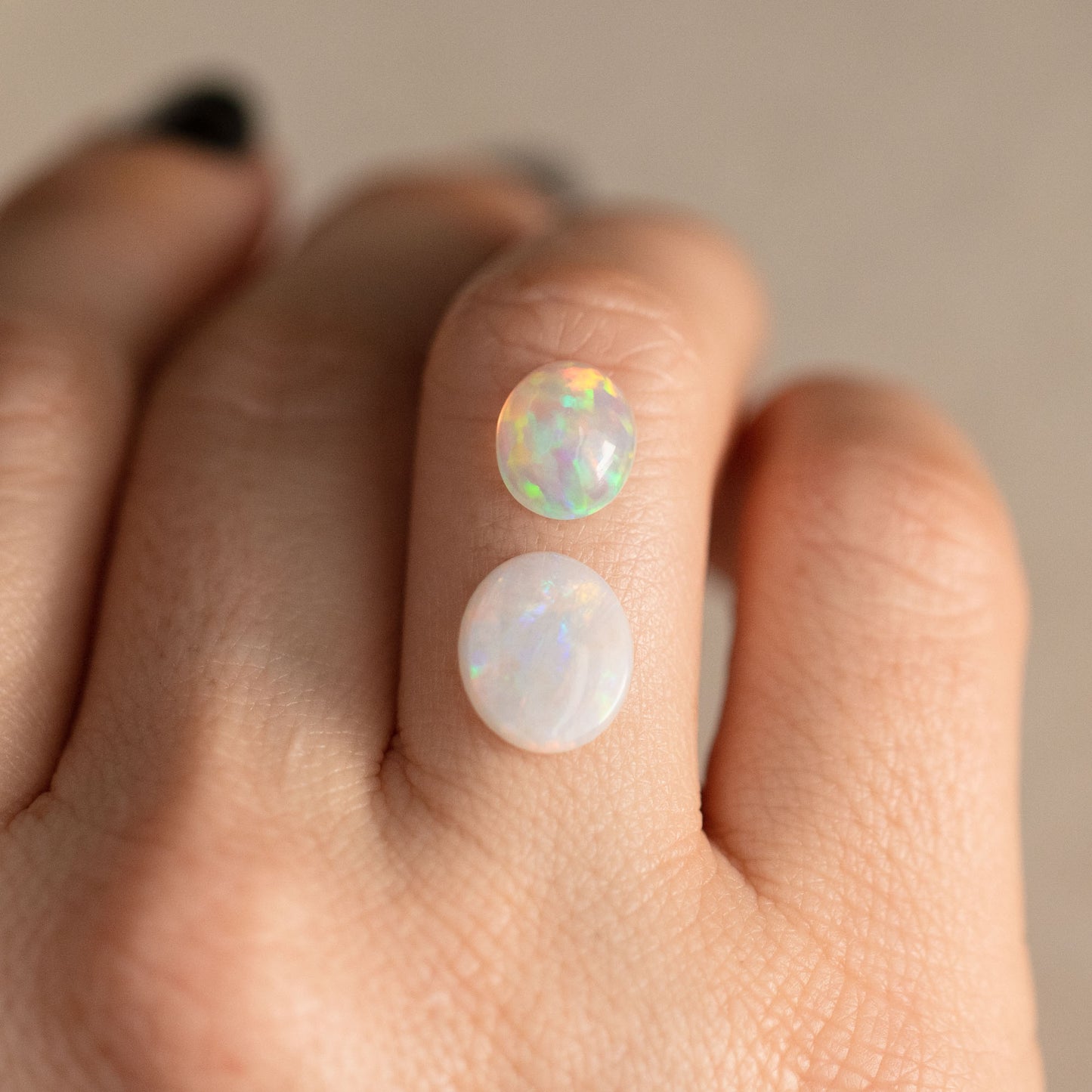 Oval Ethiopian Opal Loose Gemstone