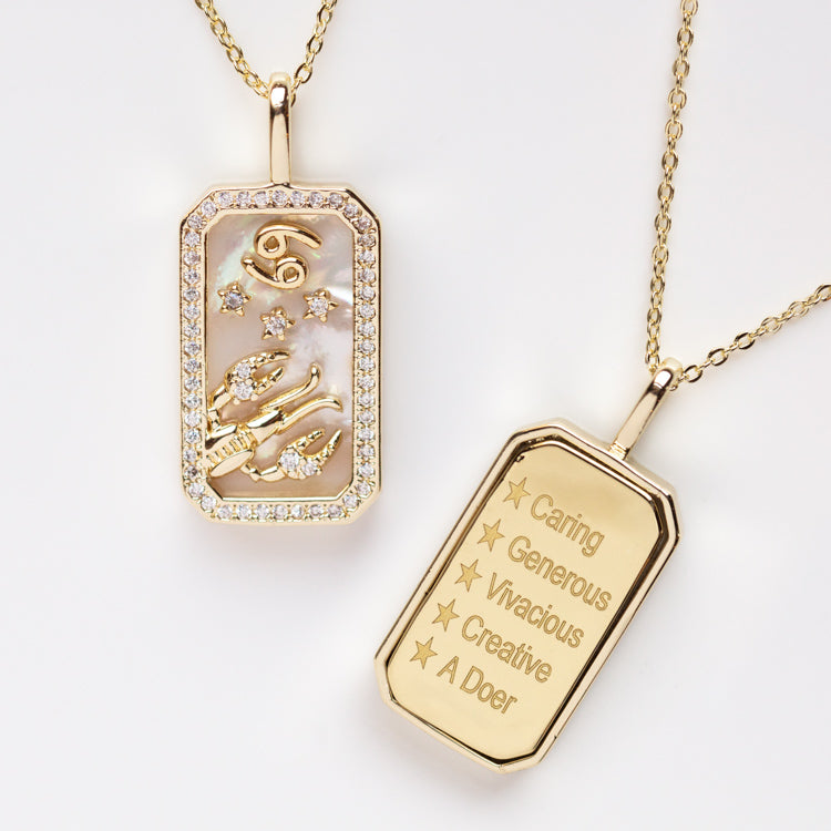 Zodiac Amulet Necklace