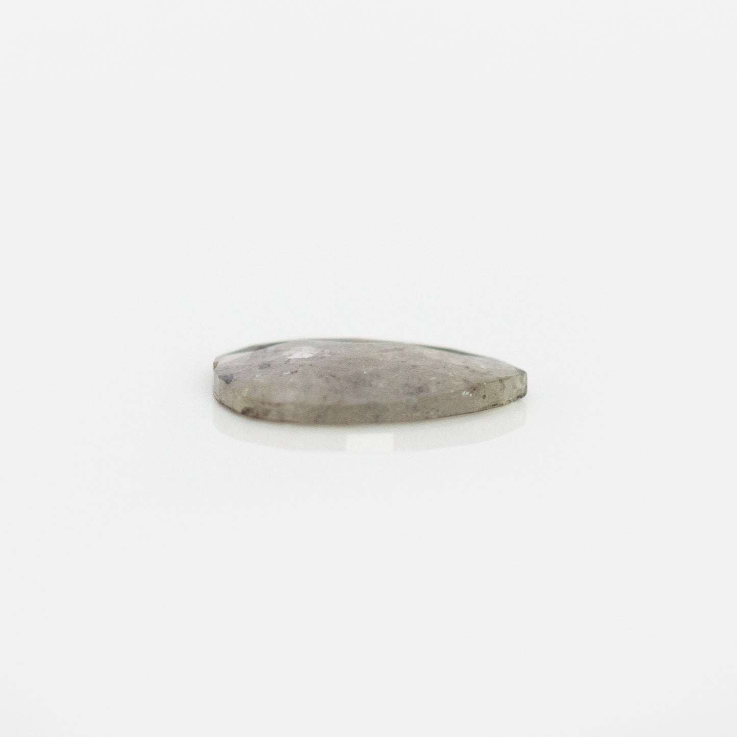 Sliced Pear Salt and Pepper Diamond Loose Gemstone