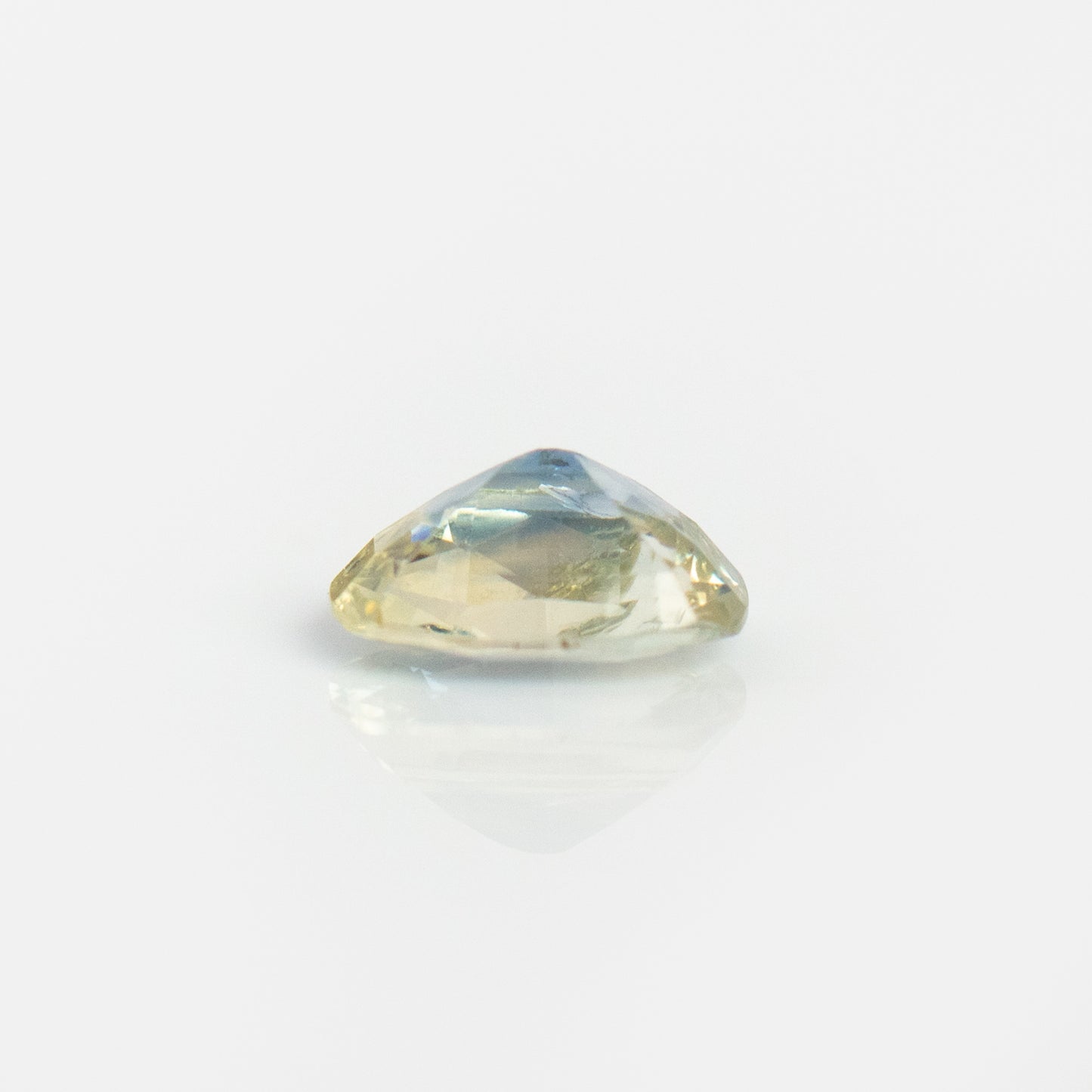 Cushion Bicolor Blue Sapphire Loose Gemstone