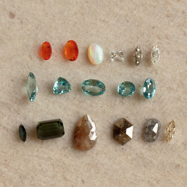 Mexican Fire Oval Opal Loose Gemstone 6 x 4.2 mm