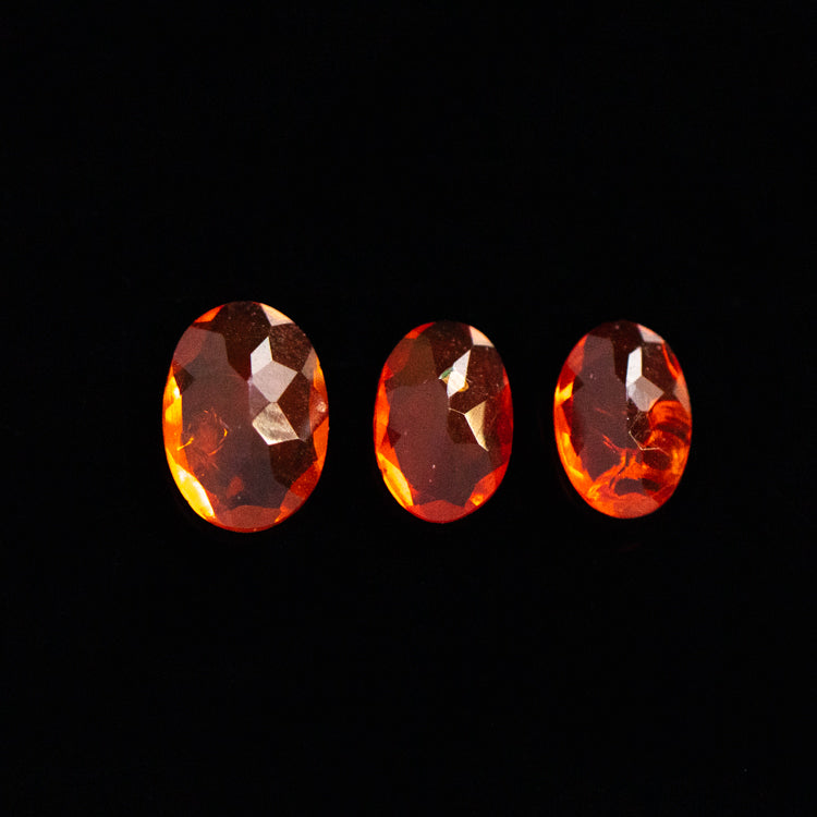 Mexican Fire Oval Opal Loose Gemstone 6 x 4.2 mm