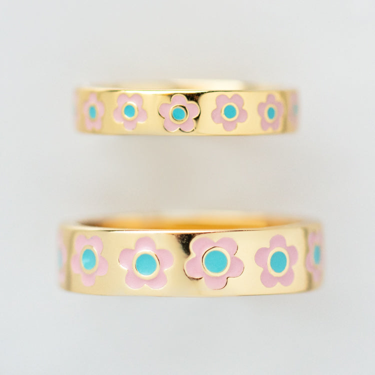 Keep Blooming Flower Ring