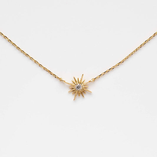 Local Eclectic Celestina Starburst Pendant Necklace