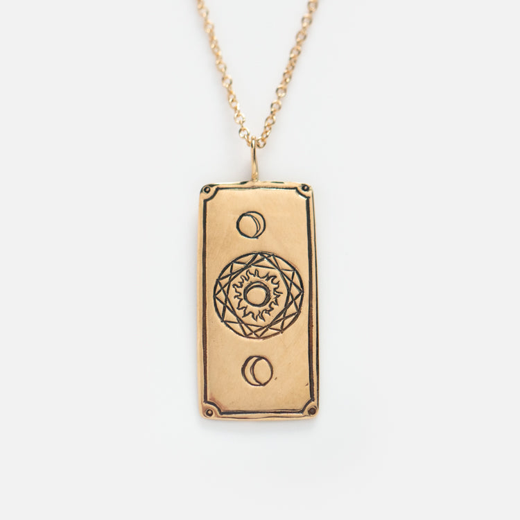 The Magician Tarot Card Necklace