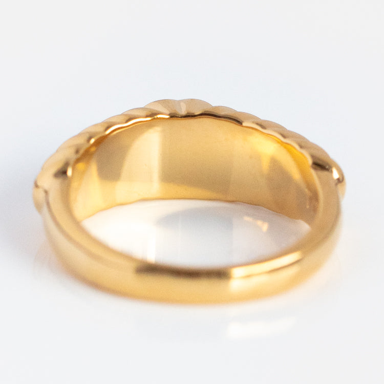 Croissant Heart Ring