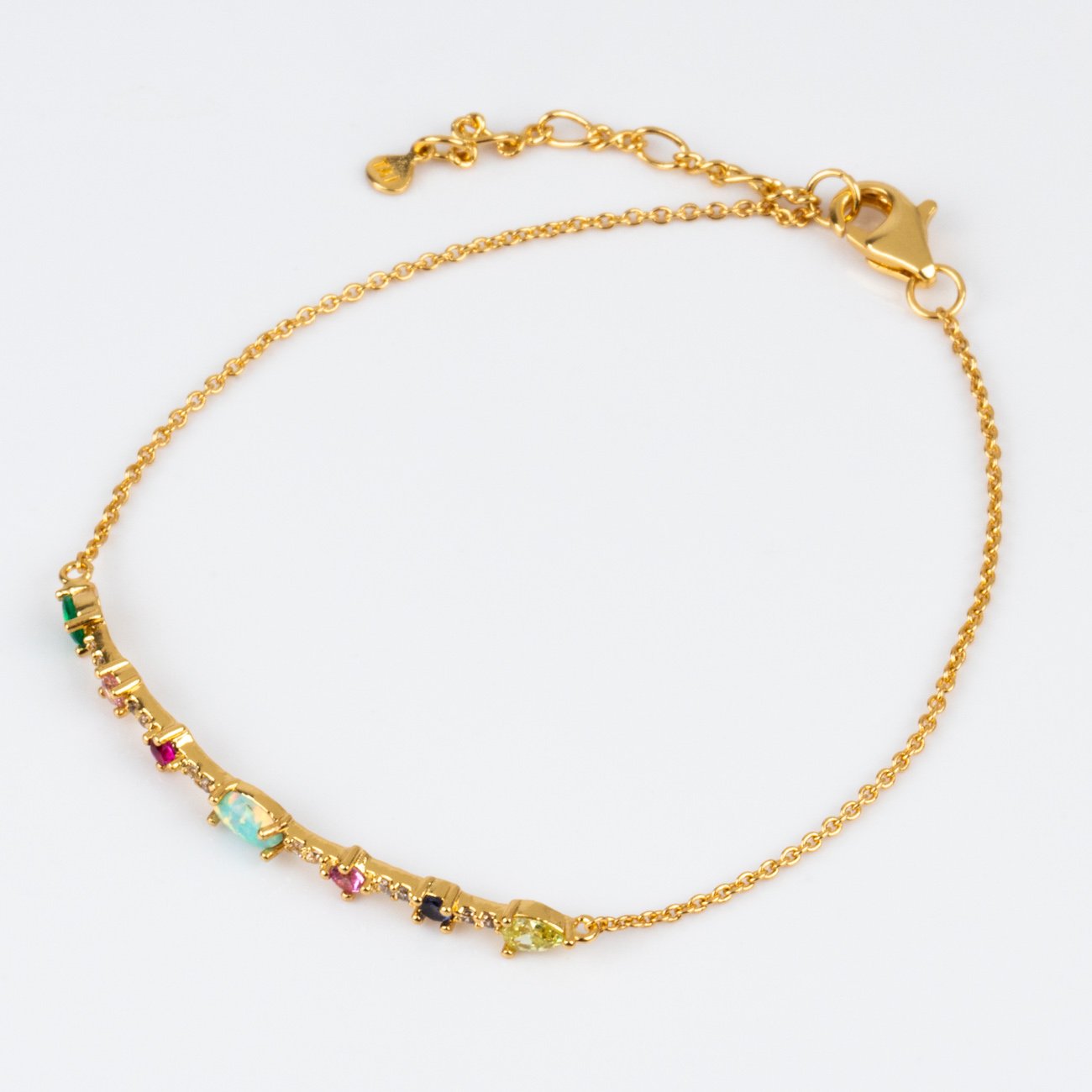Colorful Mixed Stone Bracelet bracelets Tai Jewelry