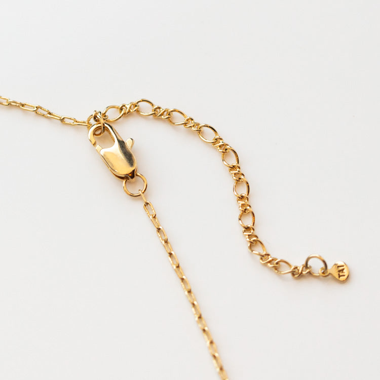 Local Eclectic Gold Tarot Card Pendant Necklace