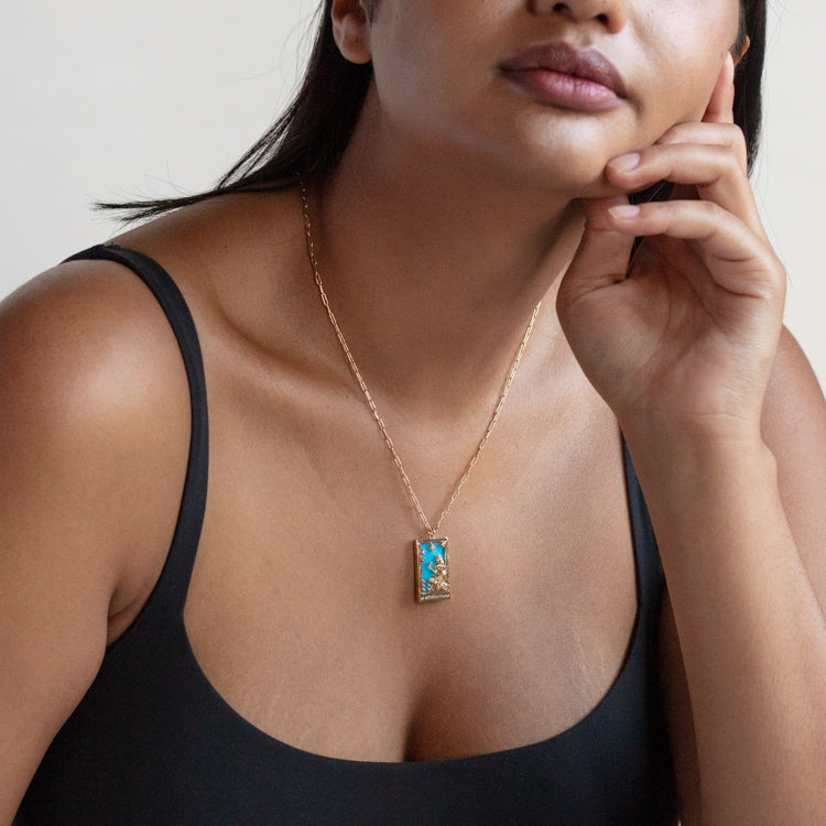 Good Fortune Tarot Necklace