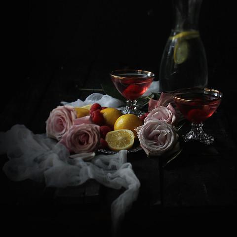 Raspberry Rose Sparkling Lemonade with Meghan Faulkner