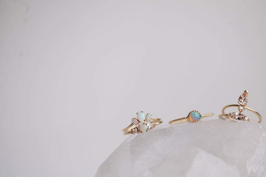 5 Opal Wedding Bands to Shop Now