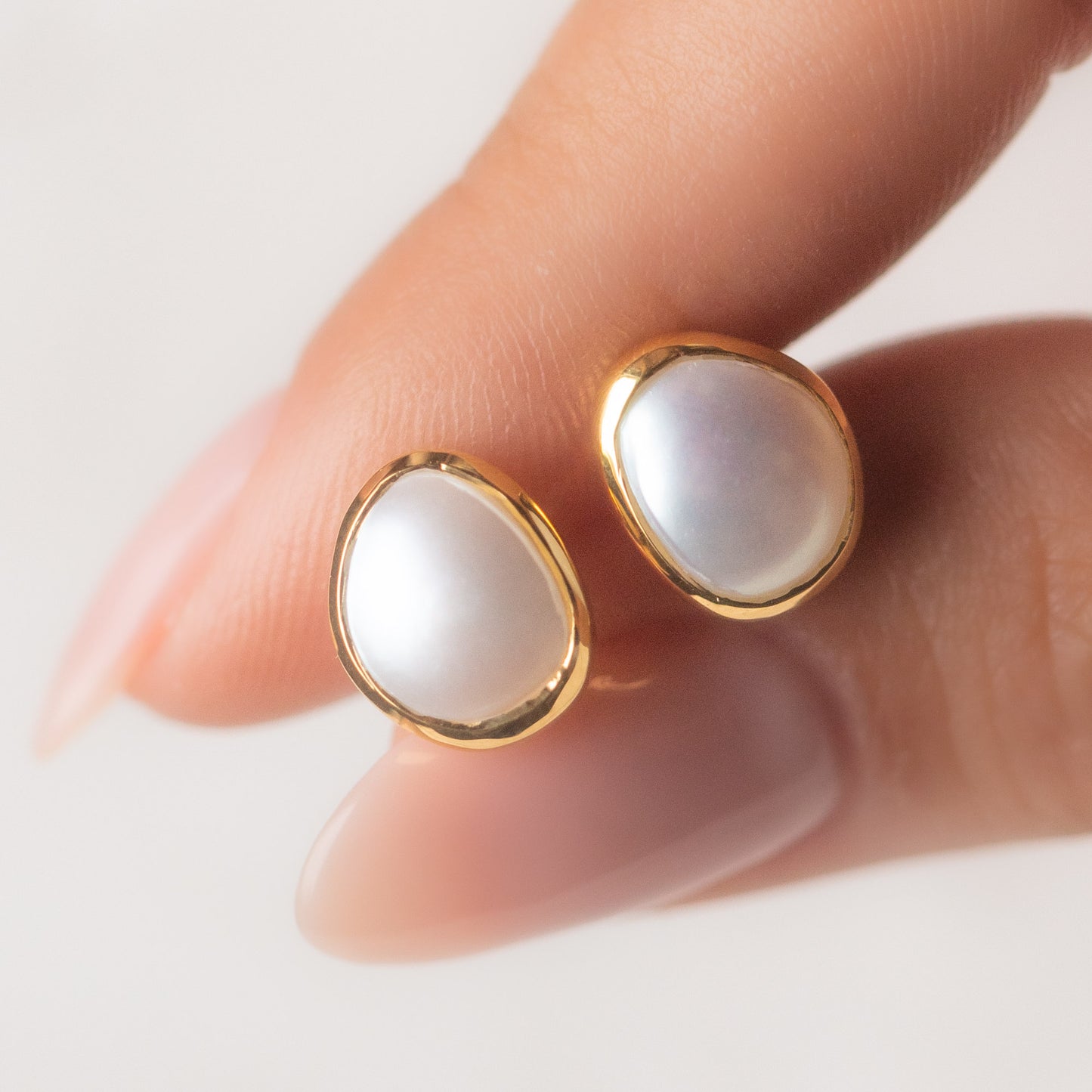 Pearl Simple Earrings