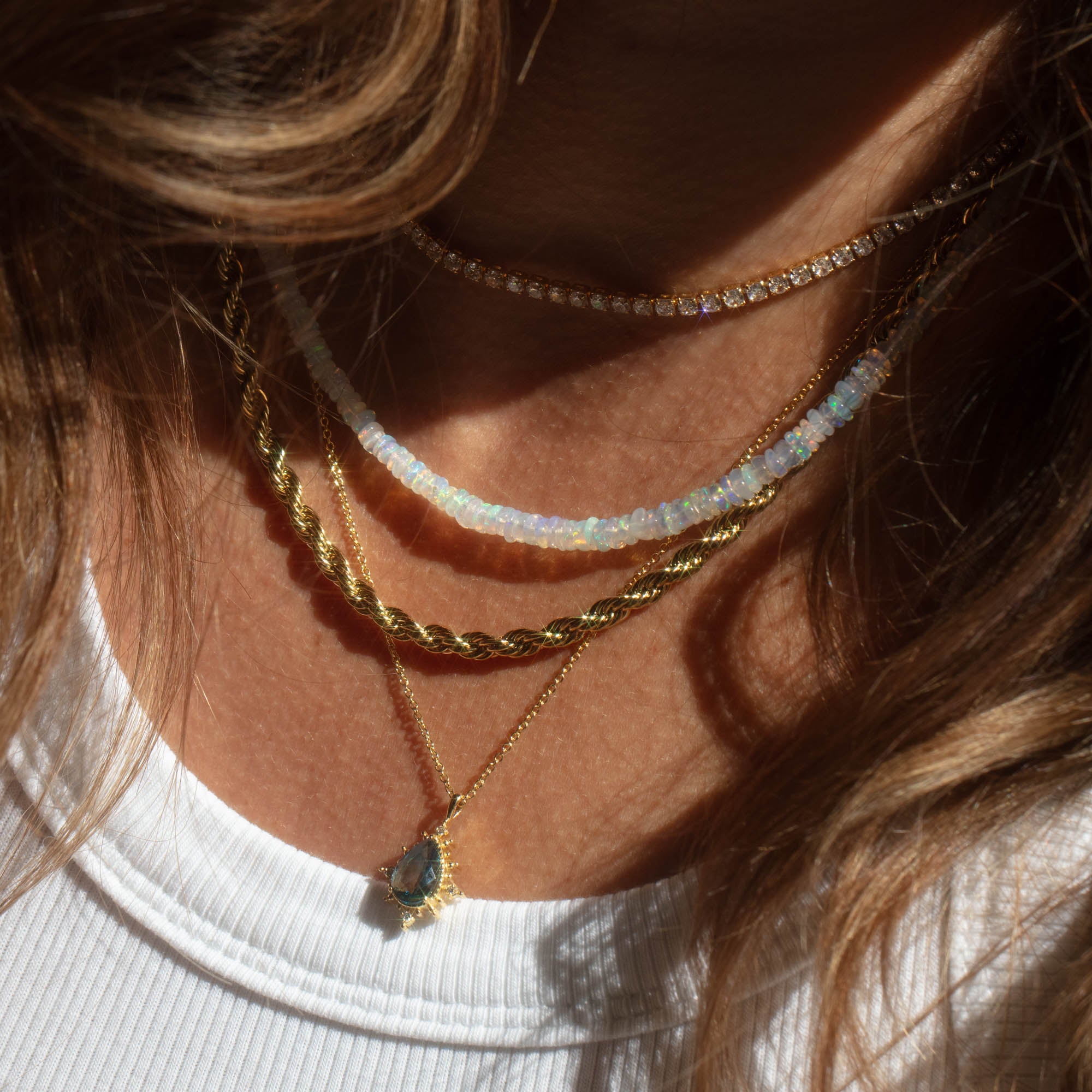 Nightfall Tourmaline Pendant Necklace | Local Eclectic – local