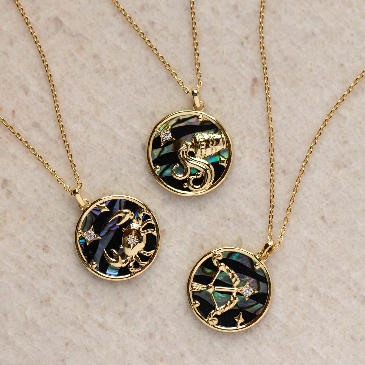 Zodiac Pendant Necklace