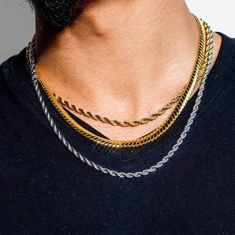Bold Rope Chain Necklace