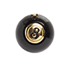 Solid Gold Lucky Charm-Eight Ball