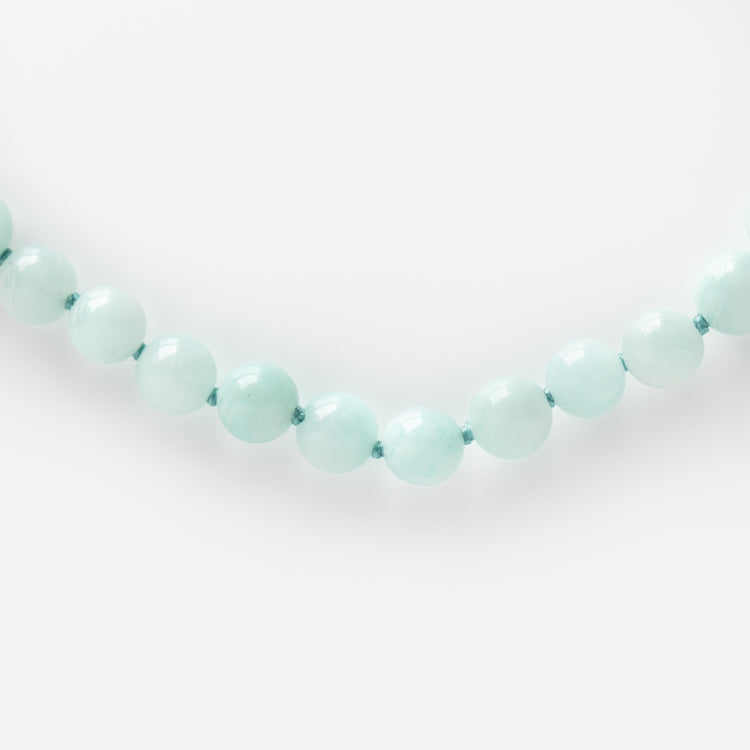 Knotted Gemstone Necklace