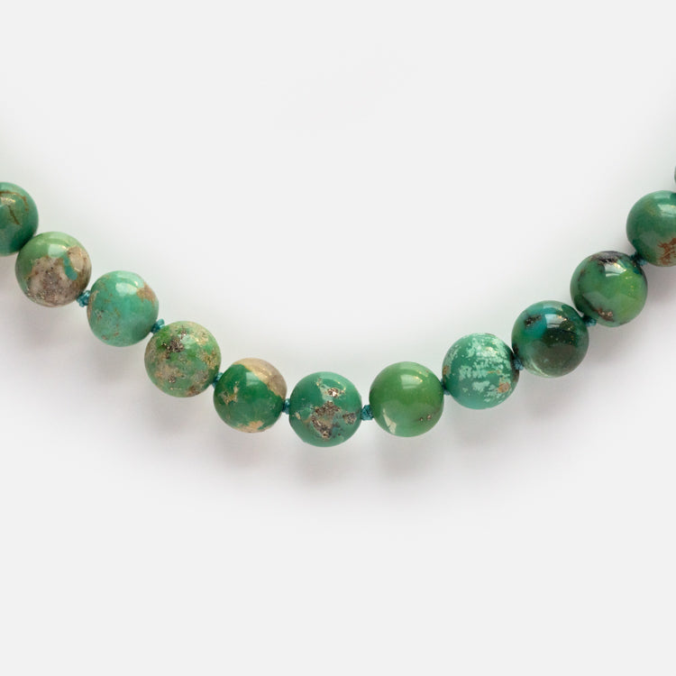Knotted Gemstone Necklace
