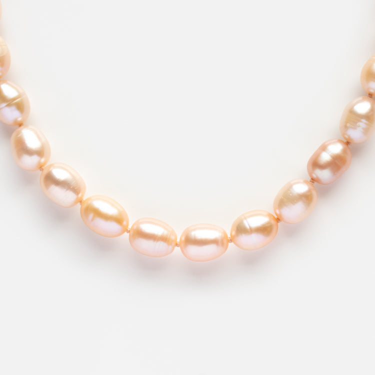 Freshwater Pearl Knotted Necklace