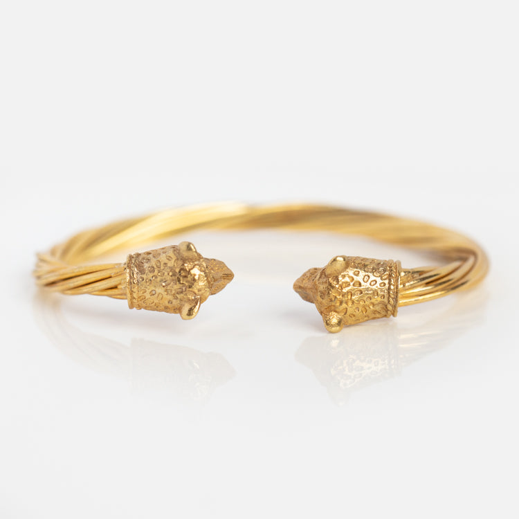 JAGUAR GOLD BRACELET | Gold bracelet, Gold, Gold earrings studs