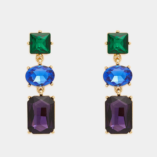 Allie Multi Jewel Earrings