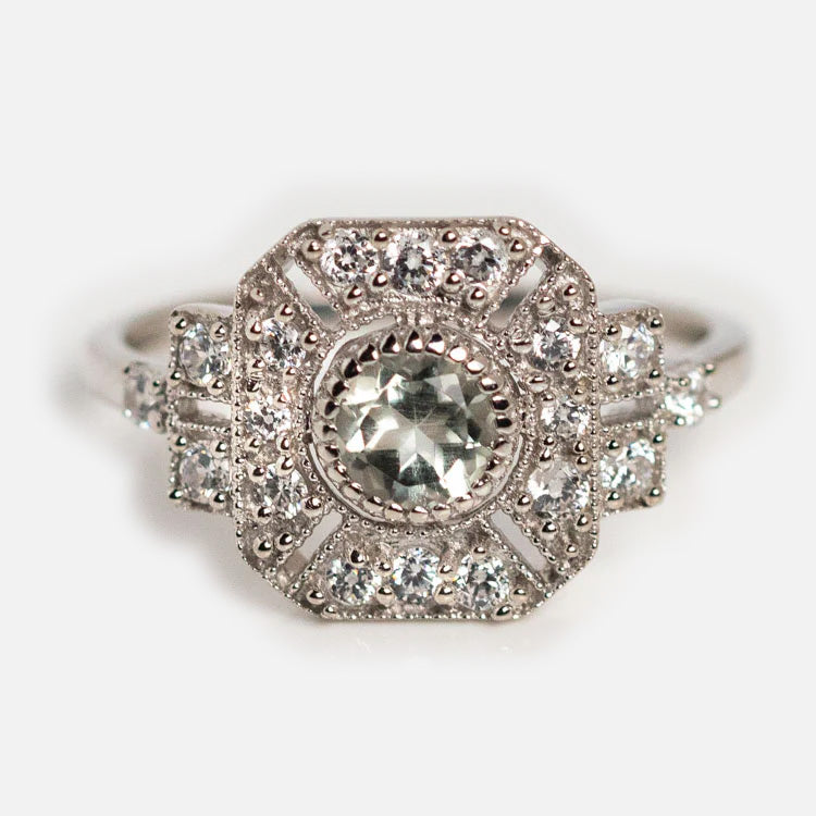 Venus Ring sterling silver unique vintage inspired jewelry carrie elizabeth