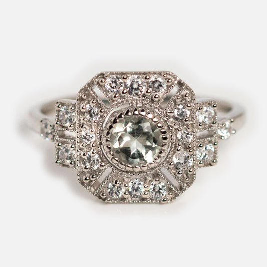 Venus Ring sterling silver unique vintage inspired jewelry carrie elizabeth