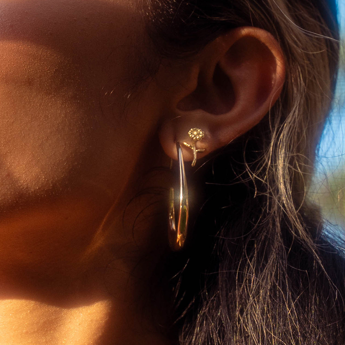Birth Flower Earrings