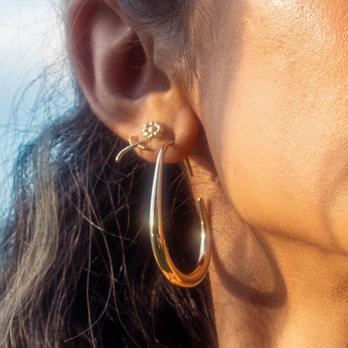 Birth Flower Earrings