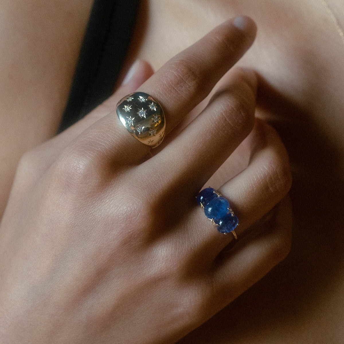 Bombe Diamond Ring