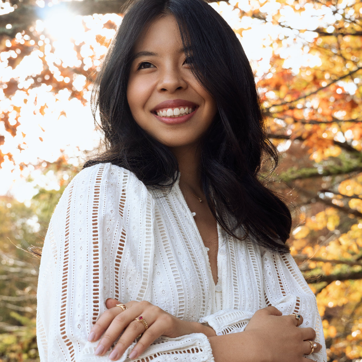 Jewelry Designer Claire Guo, winner of the Local Eclectic Hidden Gems Jewelry contest