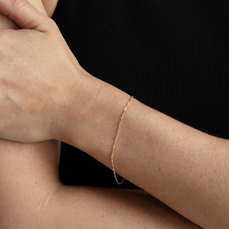 Eli Rope Chain Bracelet (5MM) | Saint Jewelry