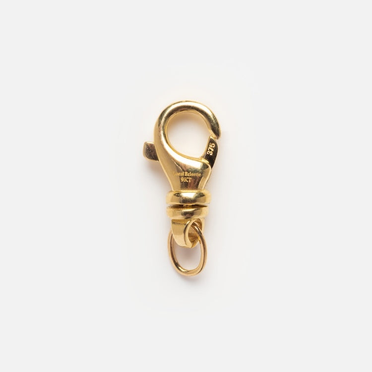 Solid Gold Charm Clip