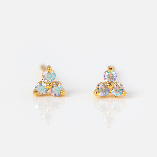 Luminous Baby Blossom Stud Earrings