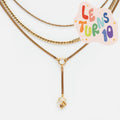 Limited Edition 10th Birthday Palmer Necklace in Rutilated Quartz