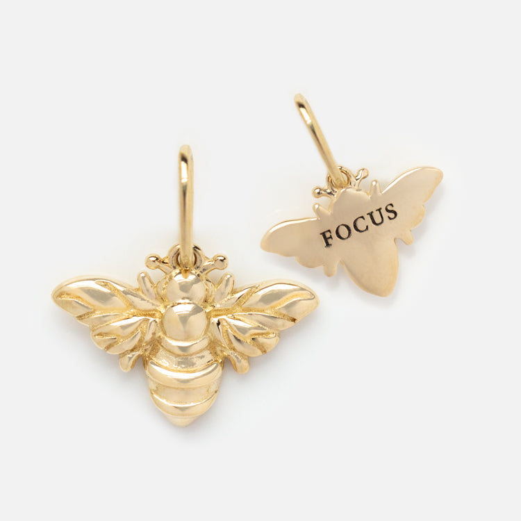 Solid Gold Nature Charm