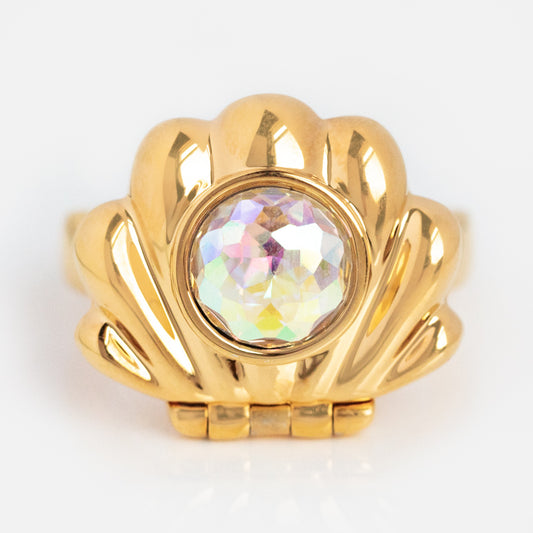 Ariel's Treasure Gold Ring