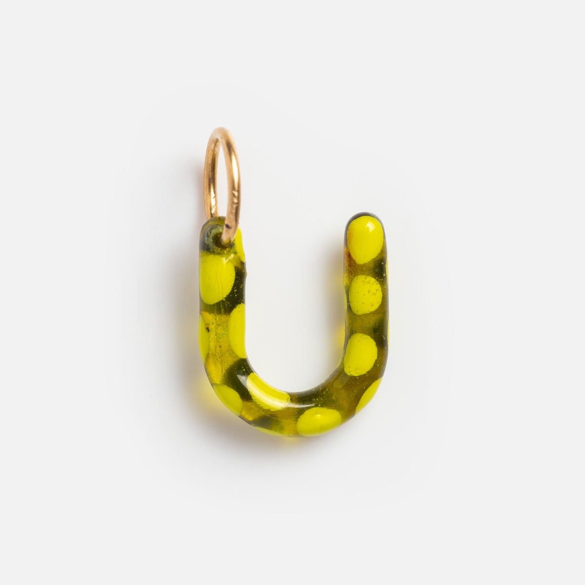 Jelly Pickle Letter Charm