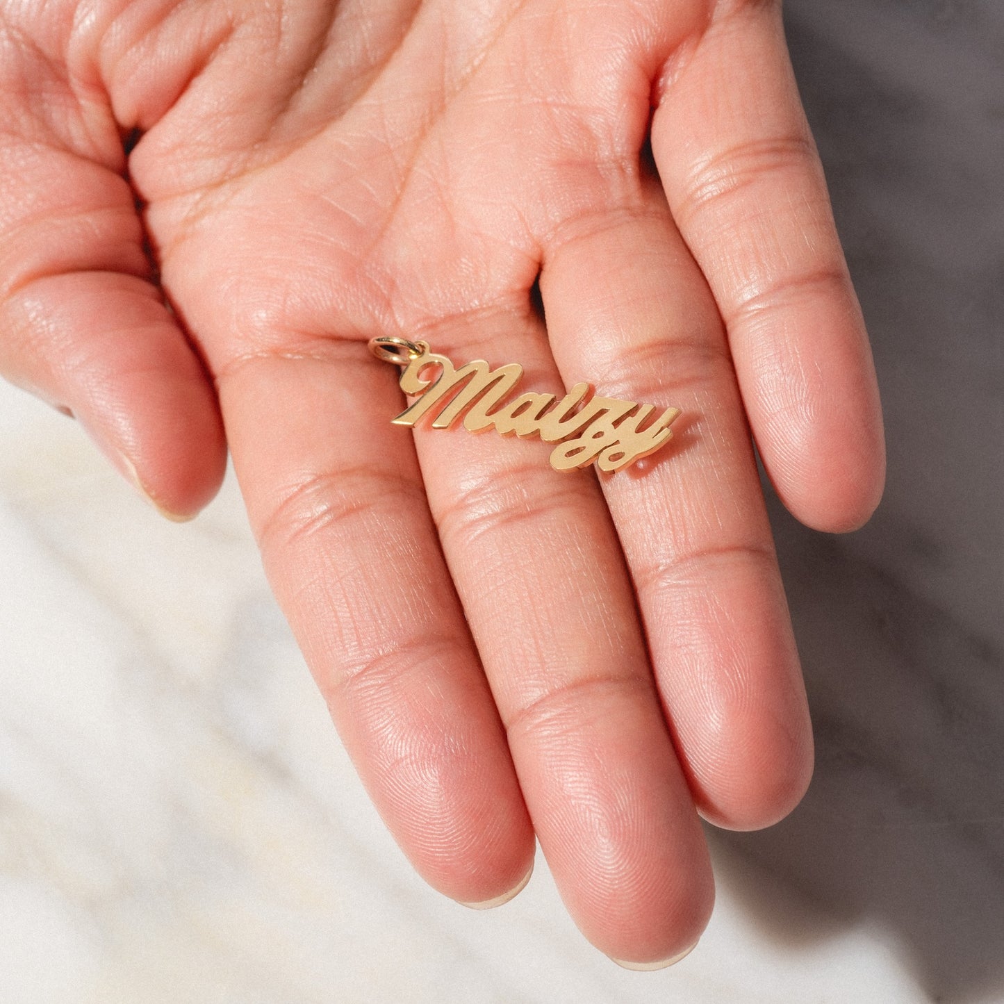 Customizable Nameplate Charm