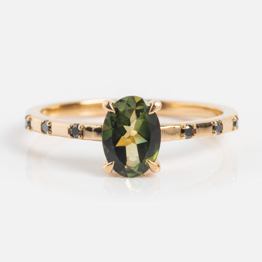 Iona Ring Black Diamond Ring