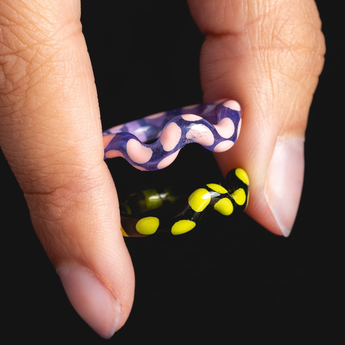 Single Wave Jelly Ring