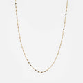 Solid Gold Sparkle Link Chain