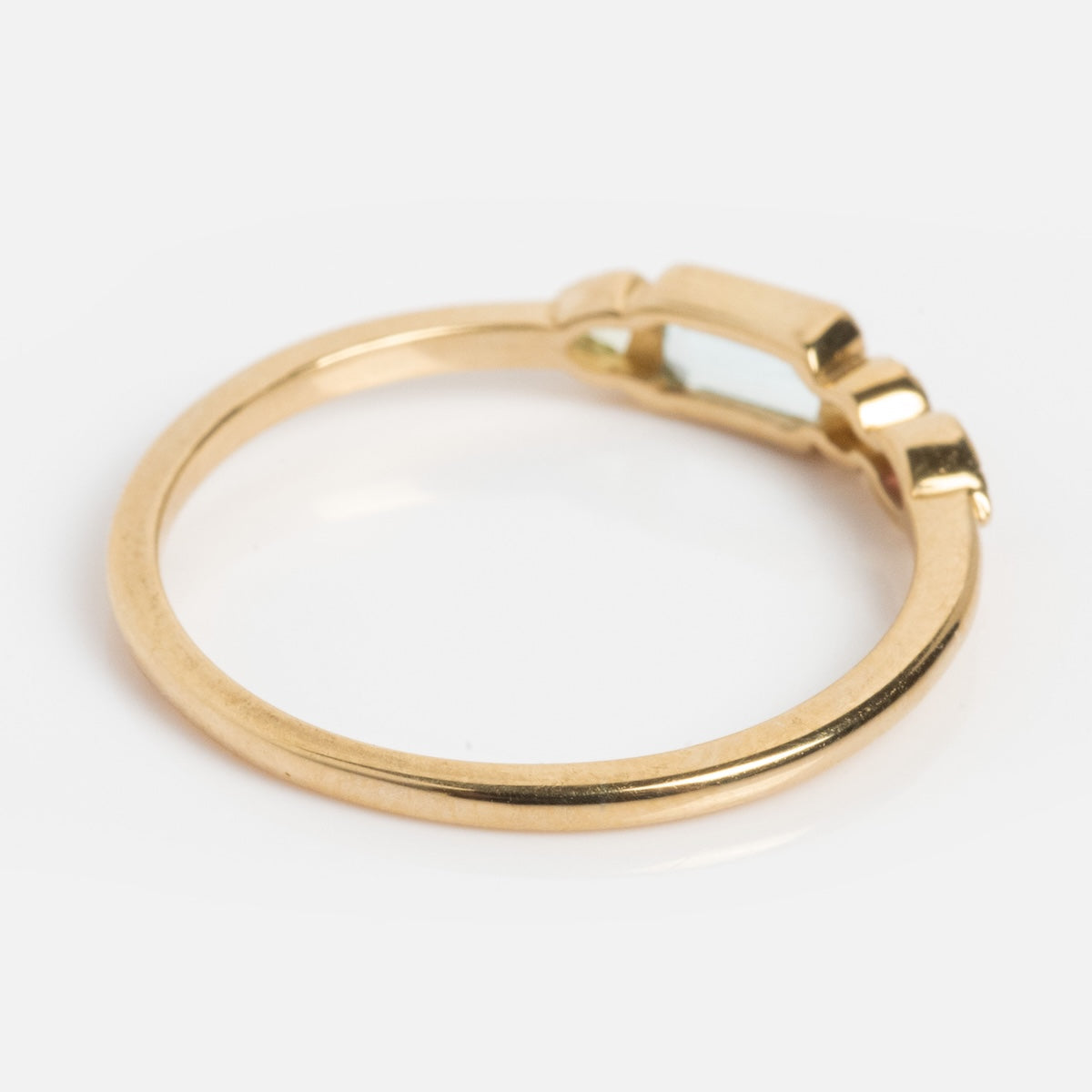 Solid Gold First Light Pastel Gemstone Ring