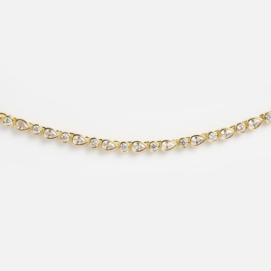 Isla CZ Tennis Necklace
