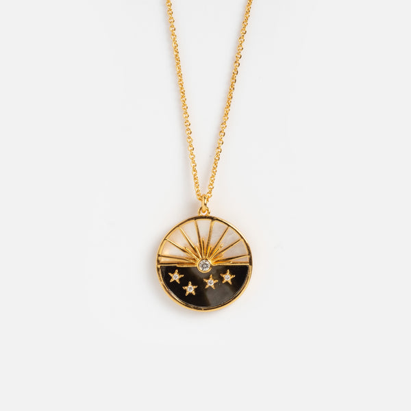 Sun and Star Gold Horizon Necklace | Local Eclectic – local eclectic