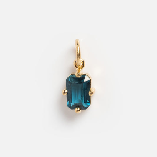 14k Mod Love Birthstone Charm