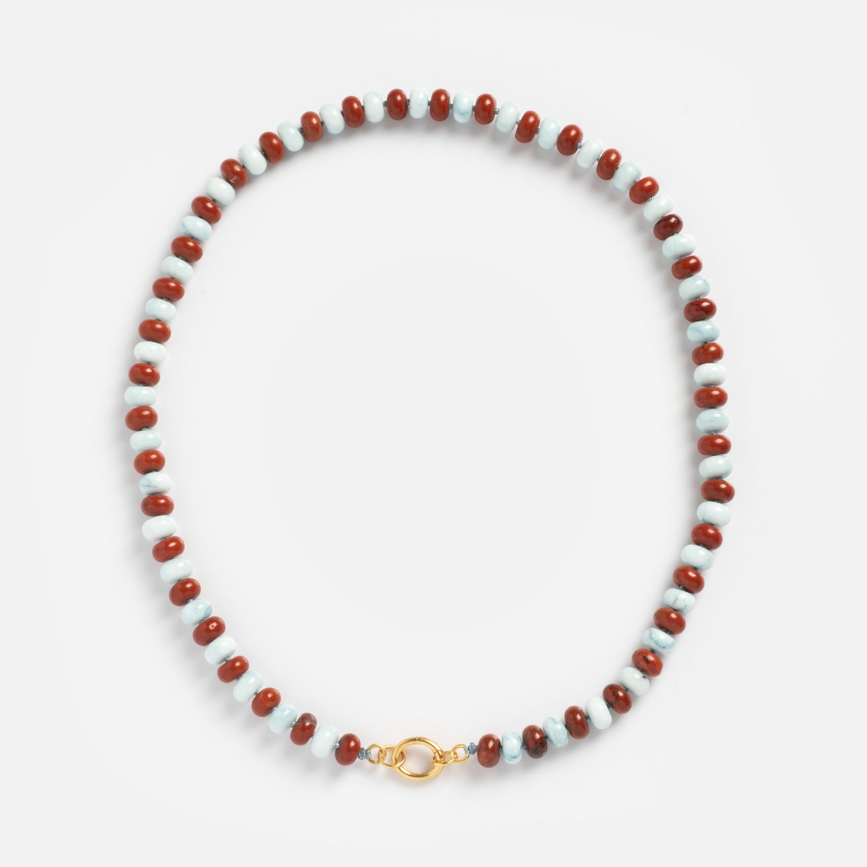 Beaded Gemstone Charm Holder Necklace | Local Eclectic – local